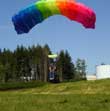 Landing under the Rainbow